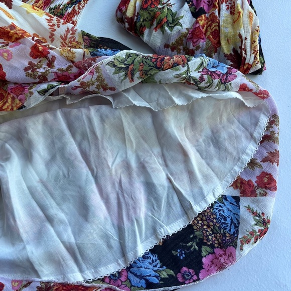 Anthropologie Maeve Shara Polished Pleats, Floral, Midi Dress XS - Picture 10 of 15